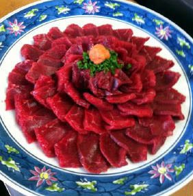 信州名物馬刺し