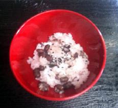 飯椀（赤飯）